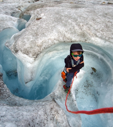 Naturschauplatz Gletscher-ein Erlebnis für sich!