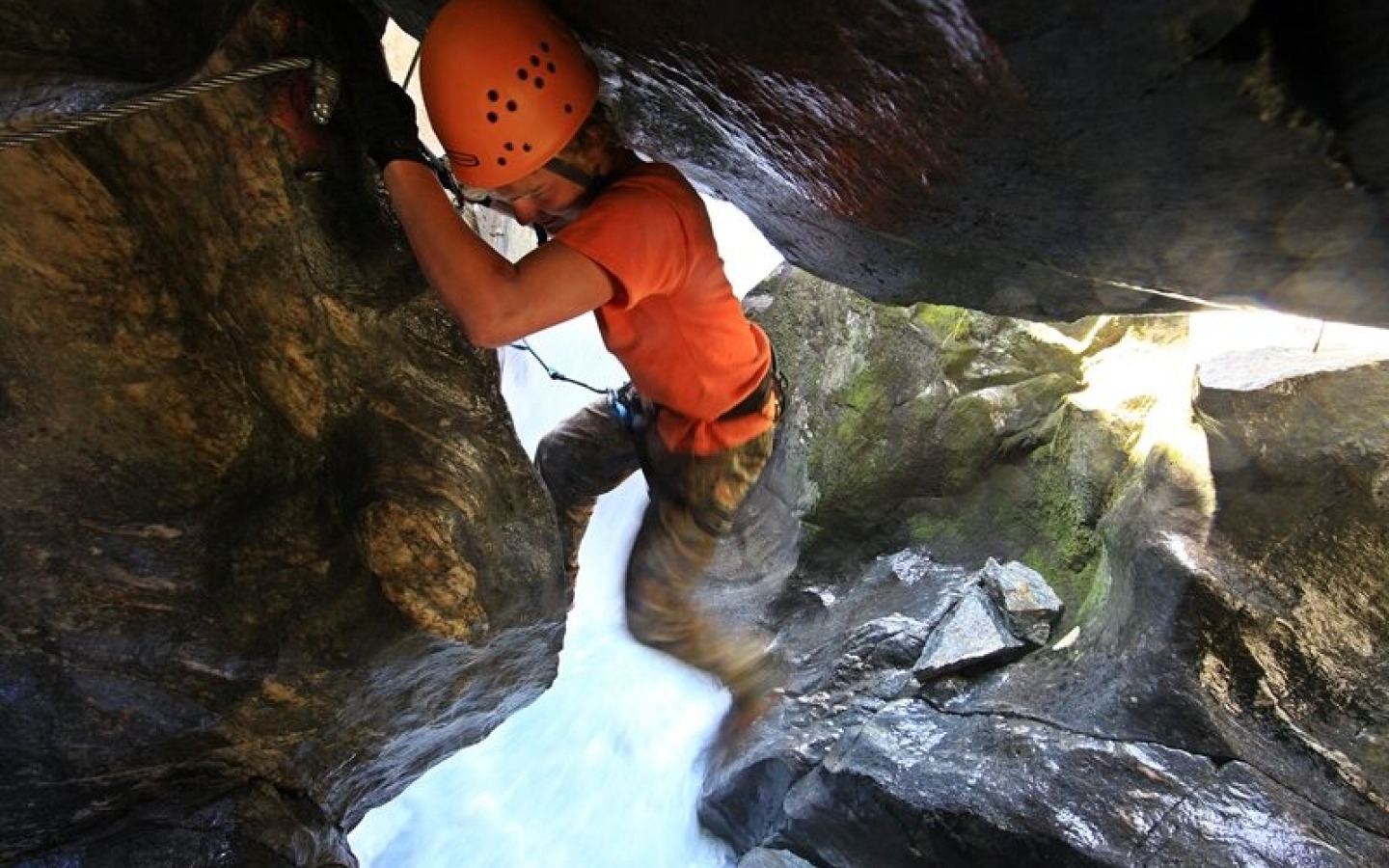 Photo series from the Höllenrachen-Klettersteig via ferrata!