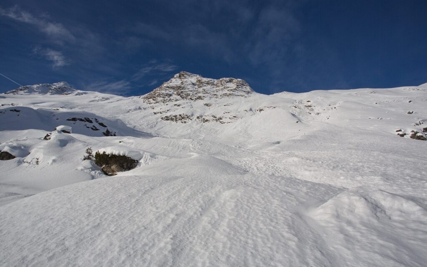 On-site inspection after storm and fresh snow