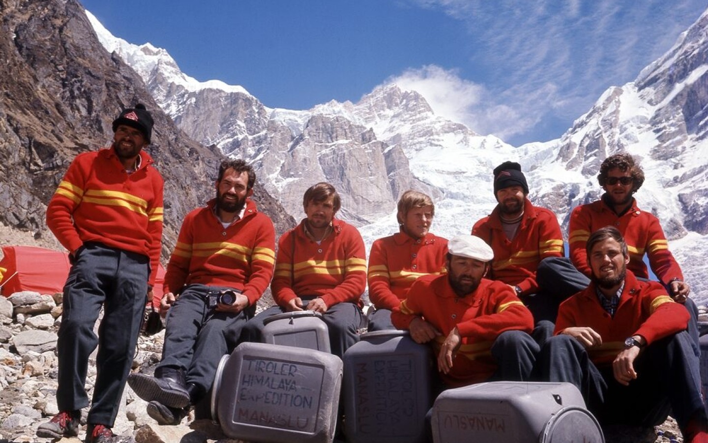 40 years ago: expedition to the Manaslu South Face! On 24 April 1972, Andi Schlick and Franz Jäger died in a terrible snowstorm near the summit of Manaslu 8156m; Reinhold Messner and I (Horst Fankhauser) survived!