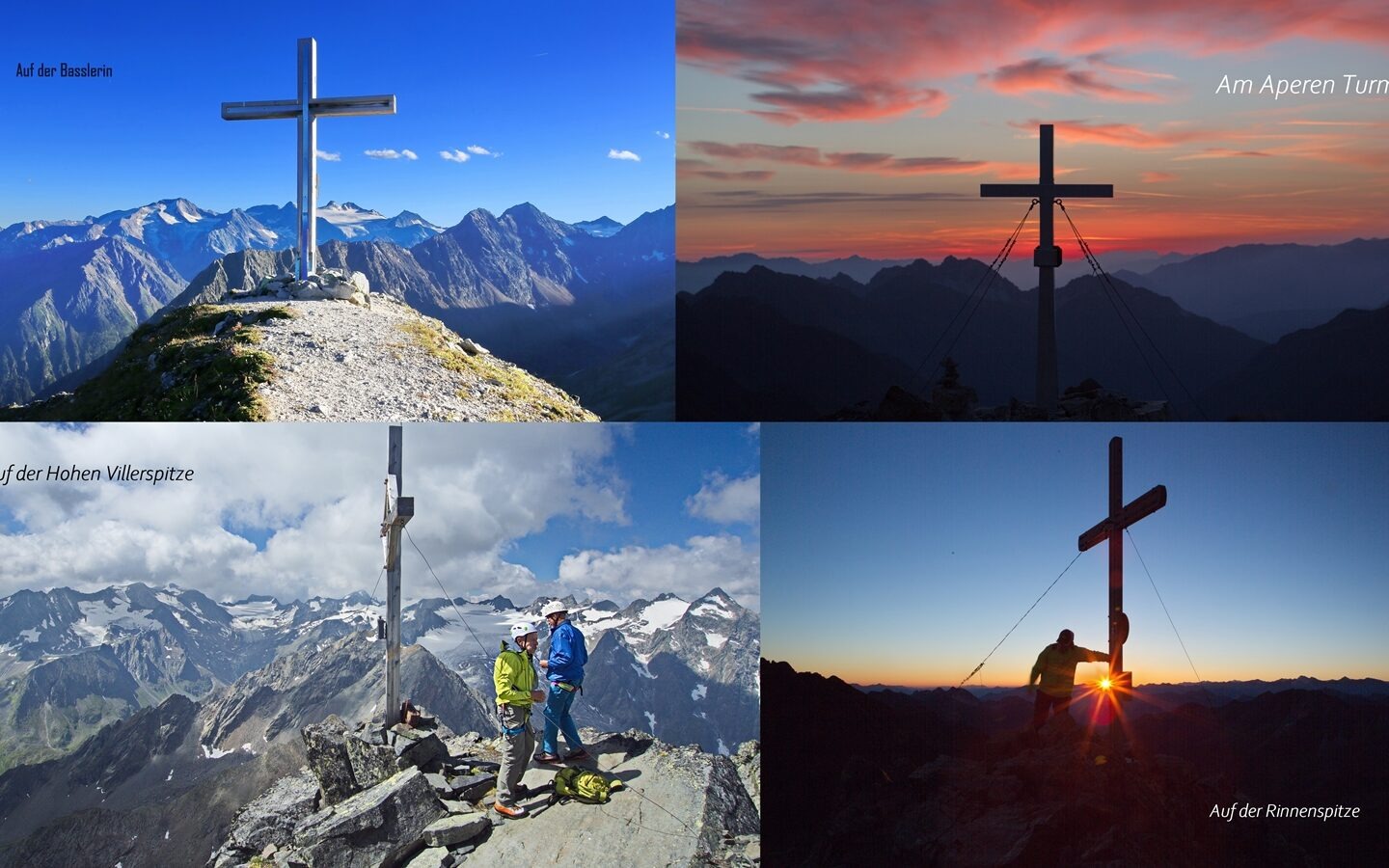 Summits reachable from the hut!