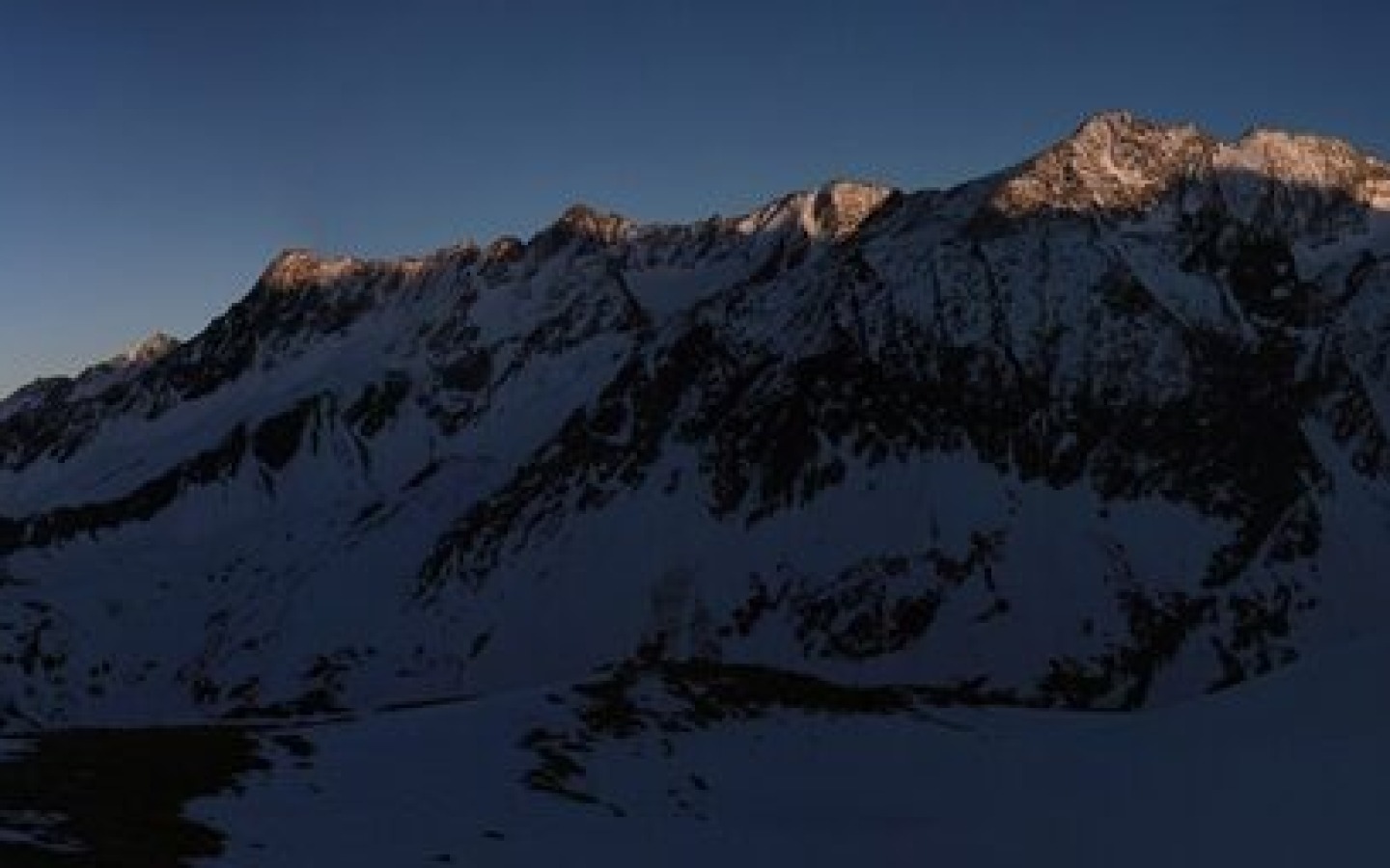 Something different: moonlight ski tour to the Rinnenieder last night!