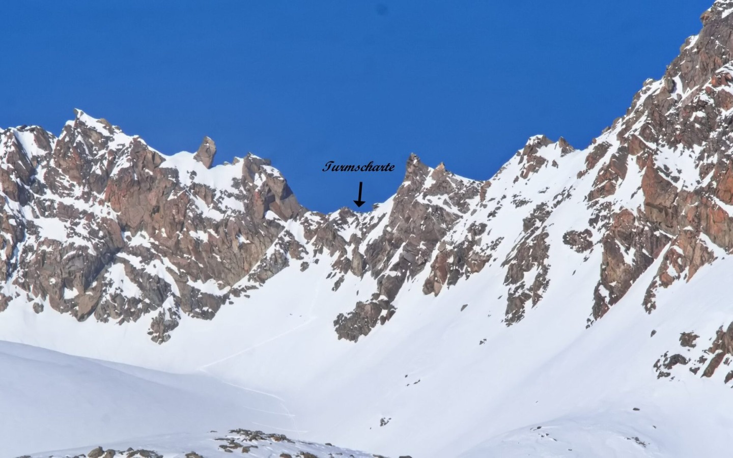 Inspection sur place à la Wildgratscharte