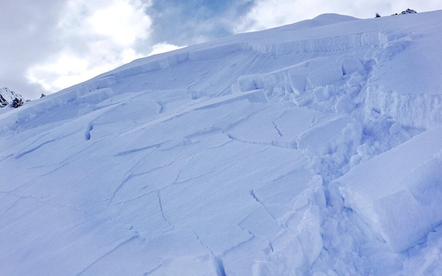 Danger level 3, considerable avalanche danger, is described as follows in the interpretation guide of the Swiss Federal Institute for Snow and Avalanche Research.