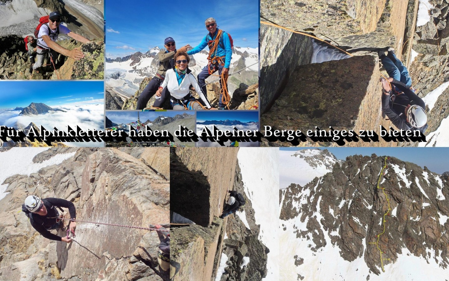 Tante possibilità di arrampicata....