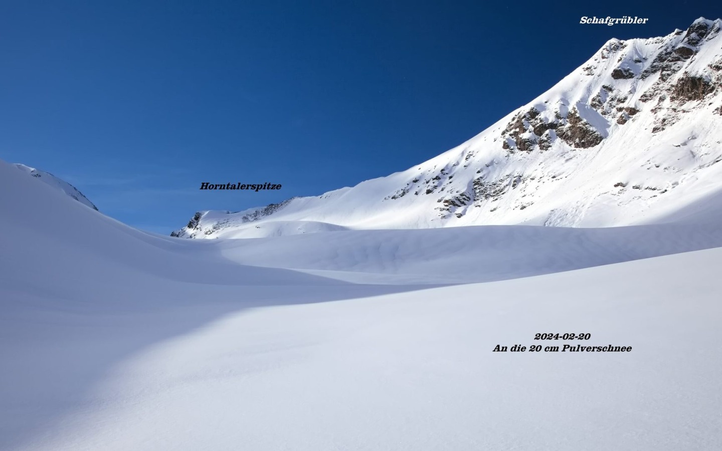 Avant les chutes de neige de vendredi...