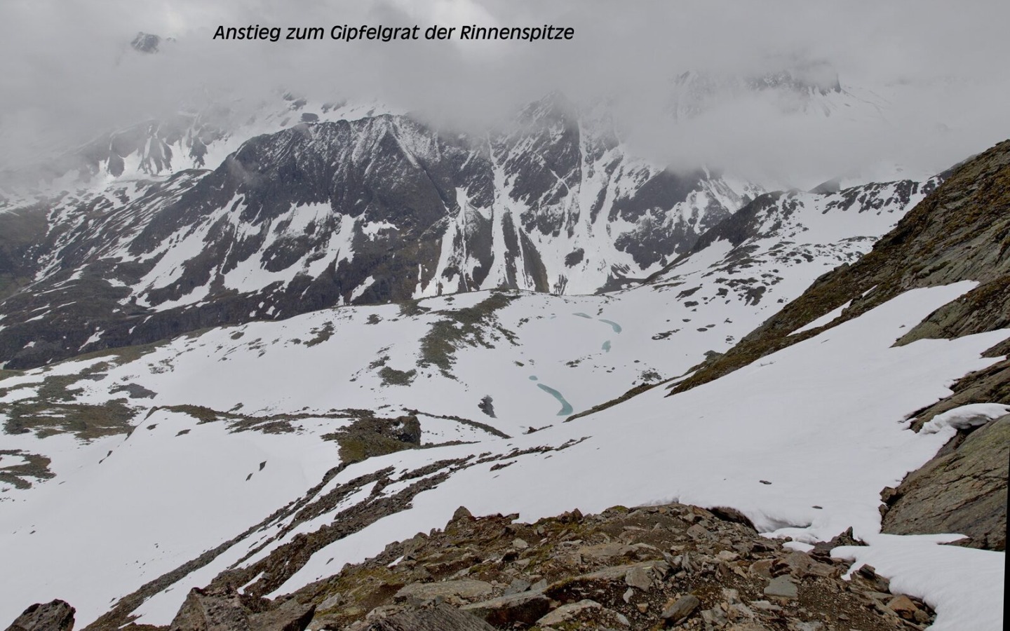Escursione di ricognizione sulla Rinnenspitze  3003m
