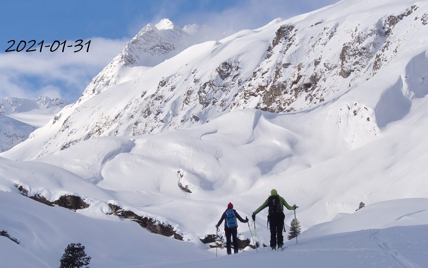 En respectant toutes les précautions, une randonnée à ski réussie même au niveau 3 !