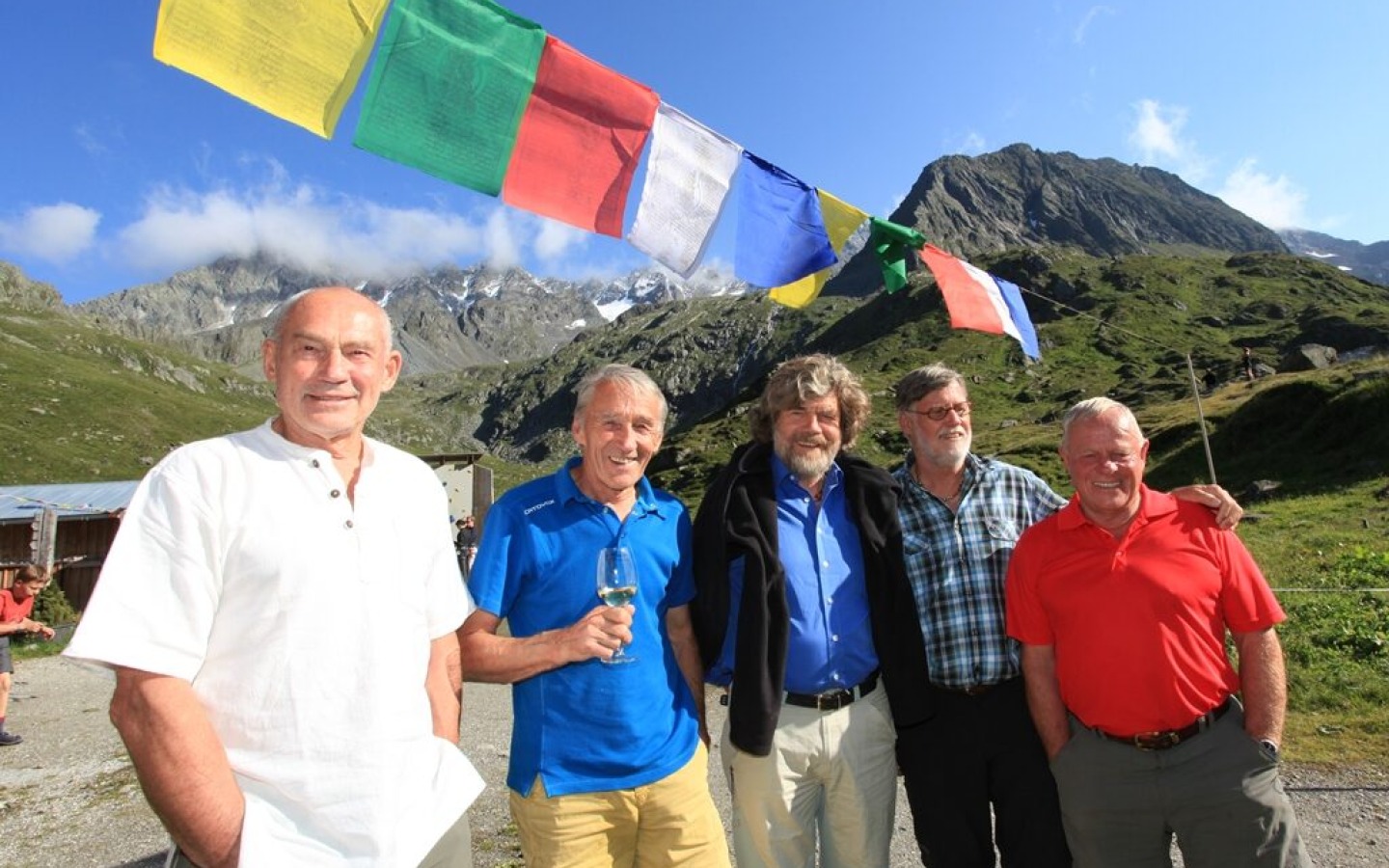 It was a convivial get-together to mark 40 years since the first ascent of the Manaslu South Face.