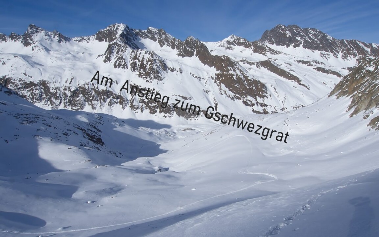 Inspecting the snowpack on site!