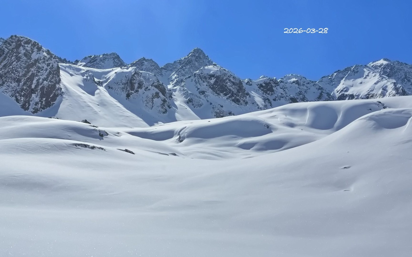 Notevole quantità di neve fresca!