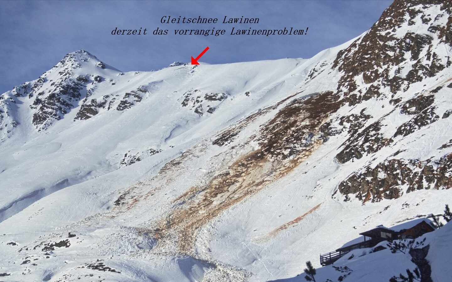 Inspection sur place après la tempête !