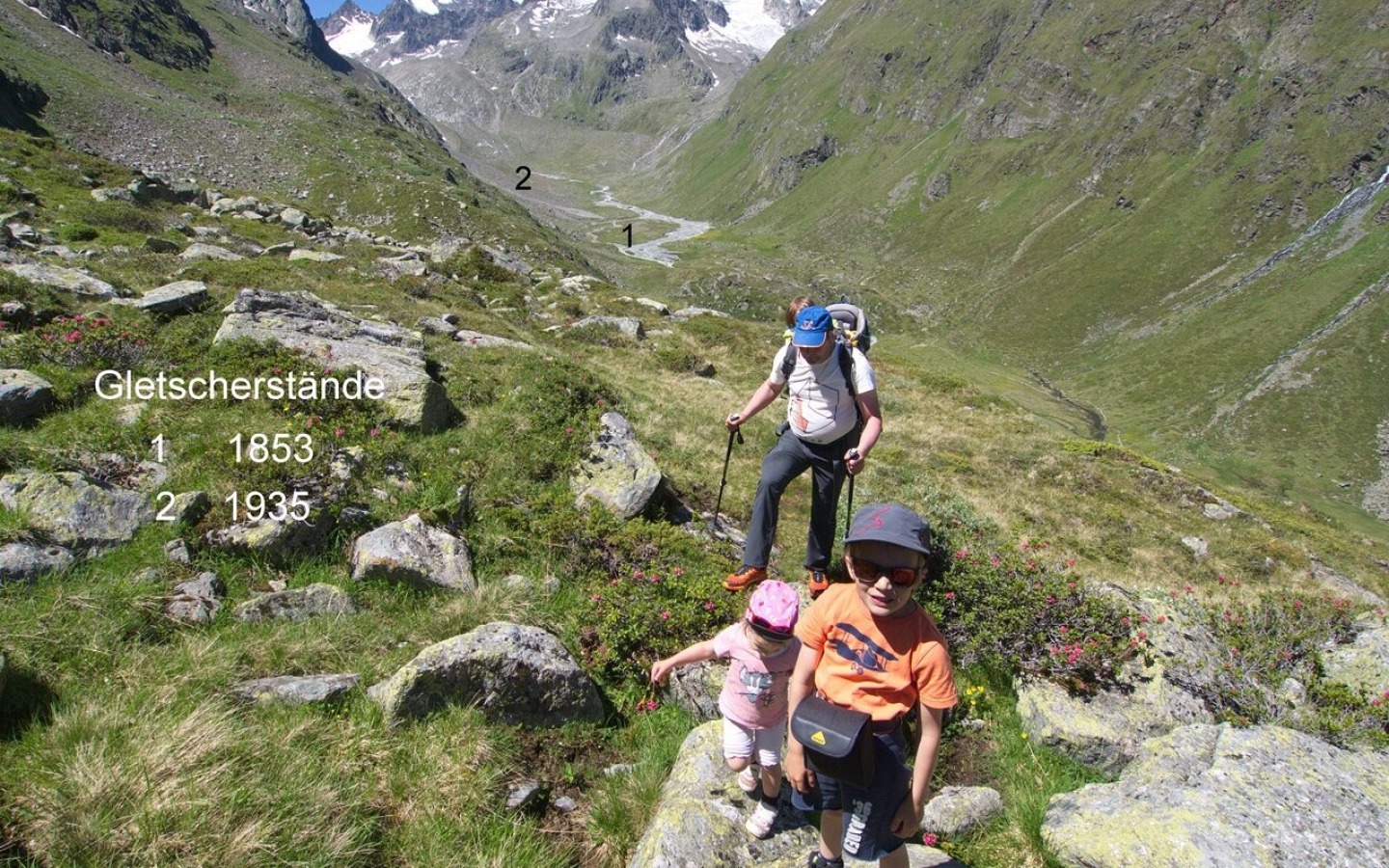 On the trail of the shrinking glaciers