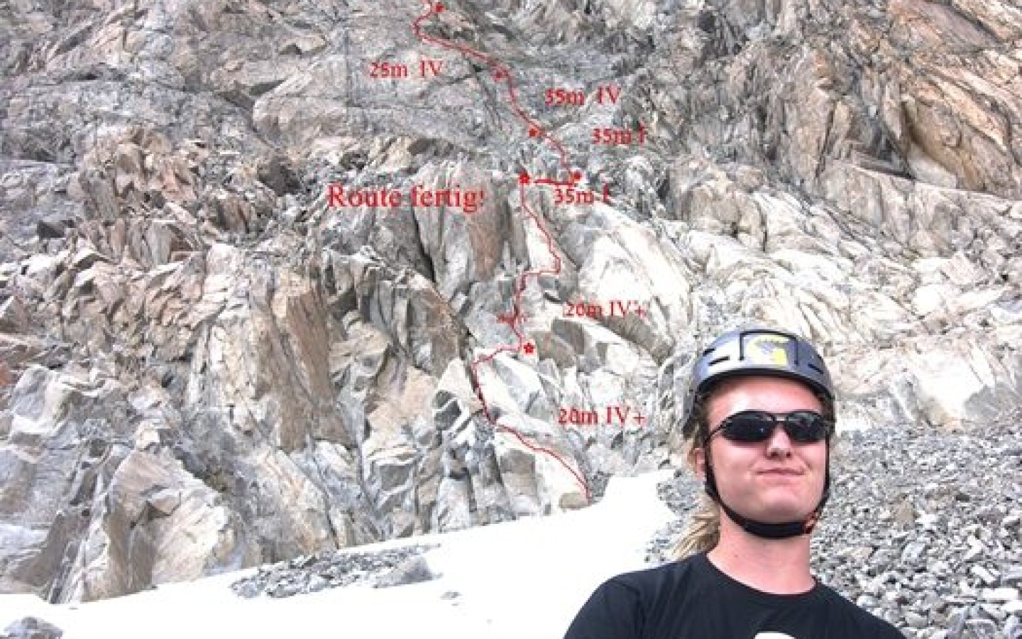 Project "nördliche Wildgratspitze south face"!