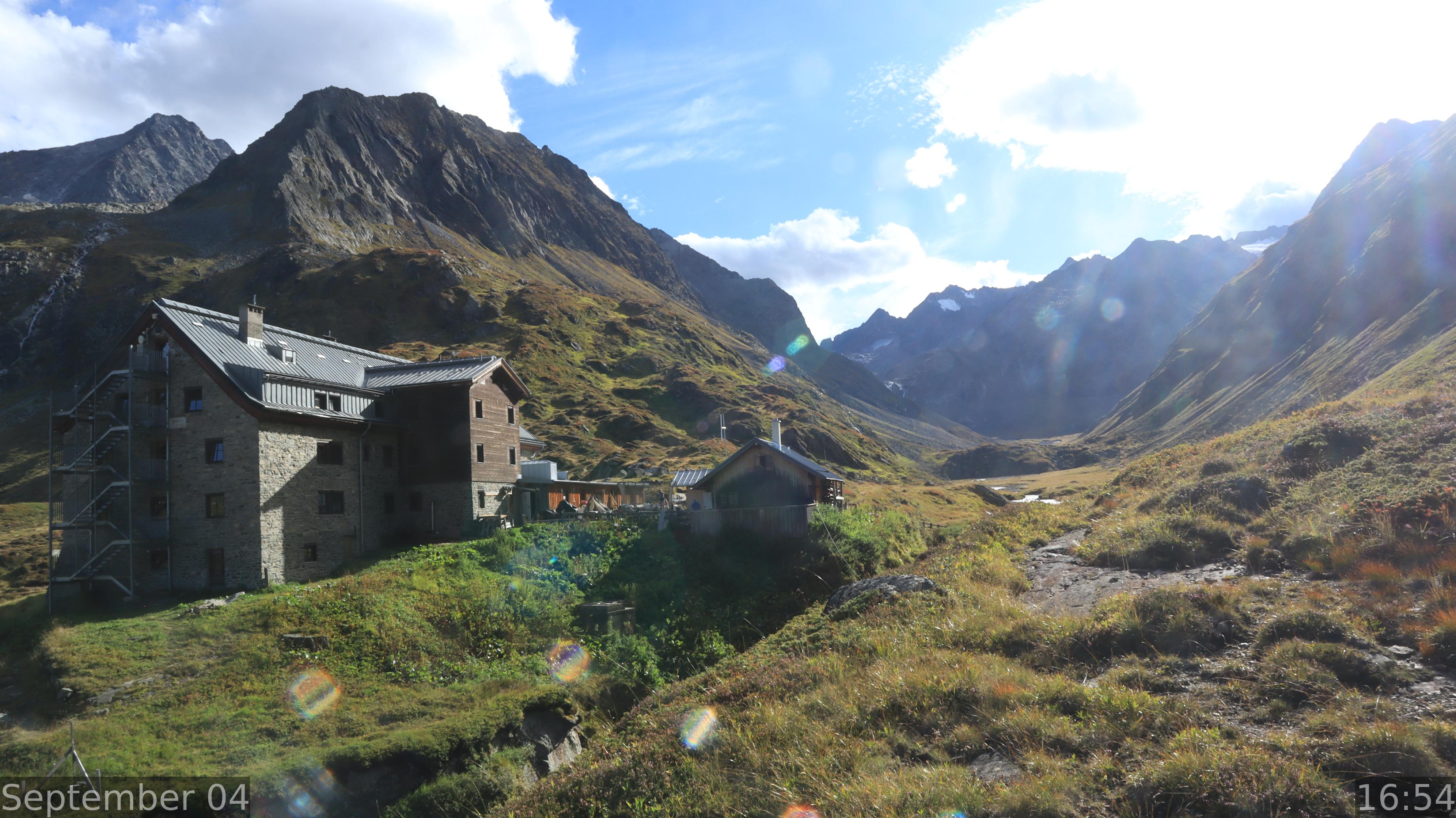 Webcam Franz-Senn-Hütte Webcam Franz-Senn-Hütte